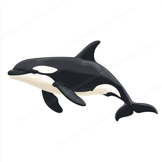 Orca Vector Graphic preview