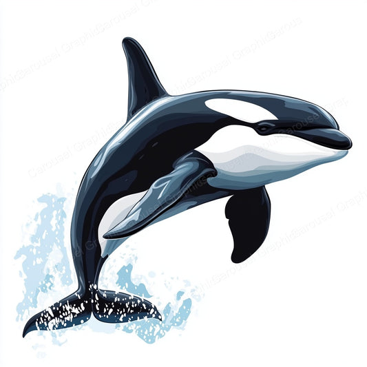 Orca Vector Graphic preview