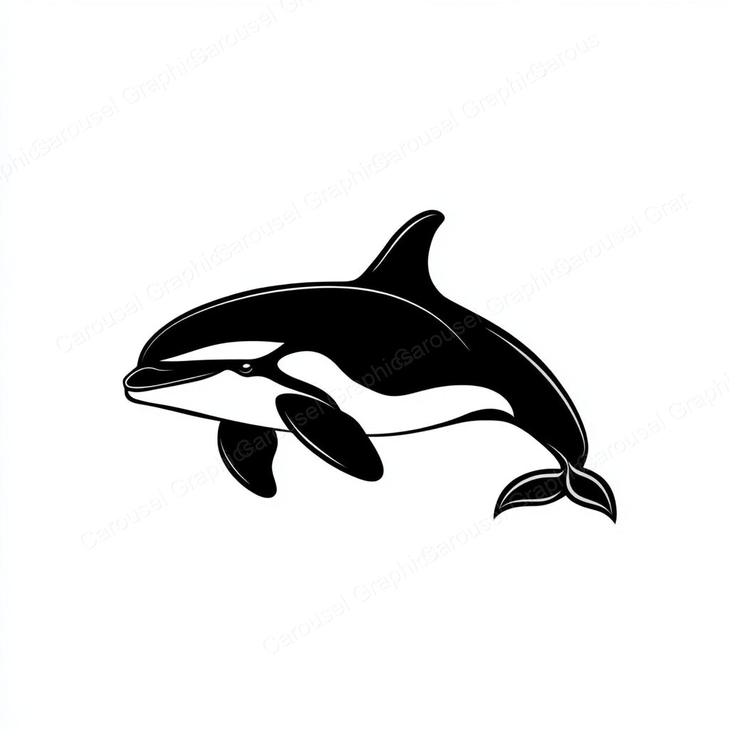 Orca Vector Graphic preview