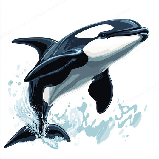 Orca Vector Graphic preview