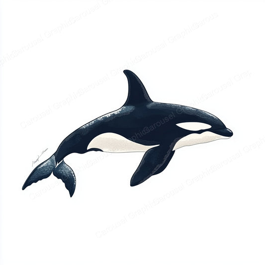 Orca Vector Graphic preview