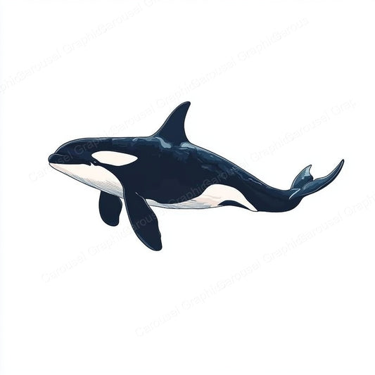 Orca Vector Graphic preview