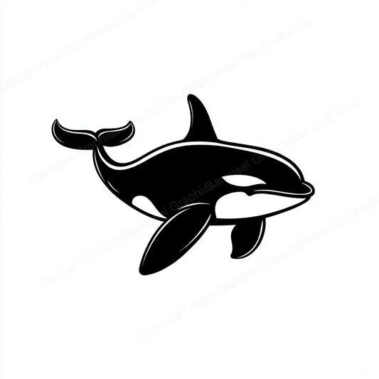 Orca Vector Graphic preview