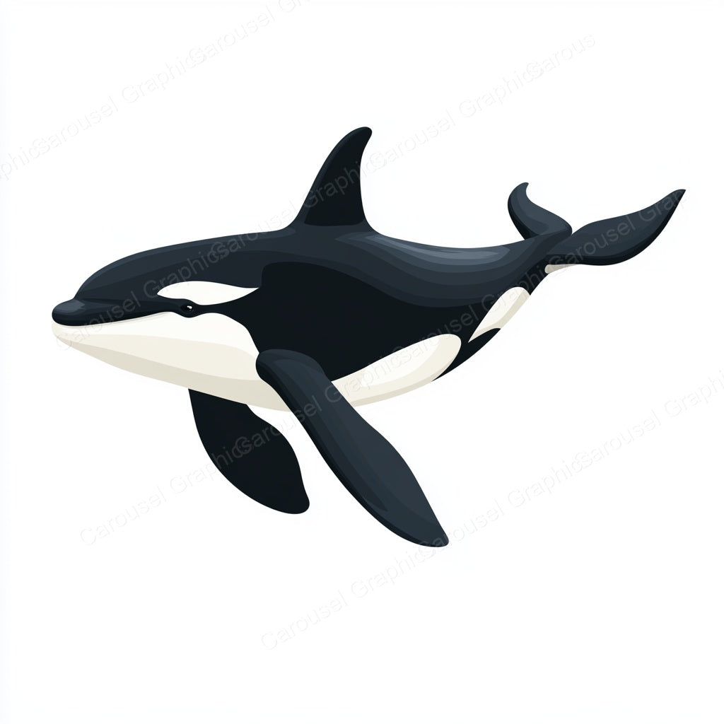 Orca Vector Graphic preview