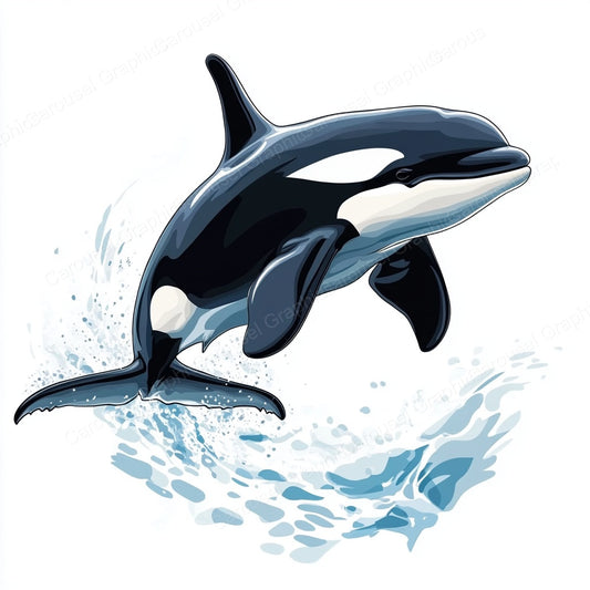 Orca Vector Graphic preview