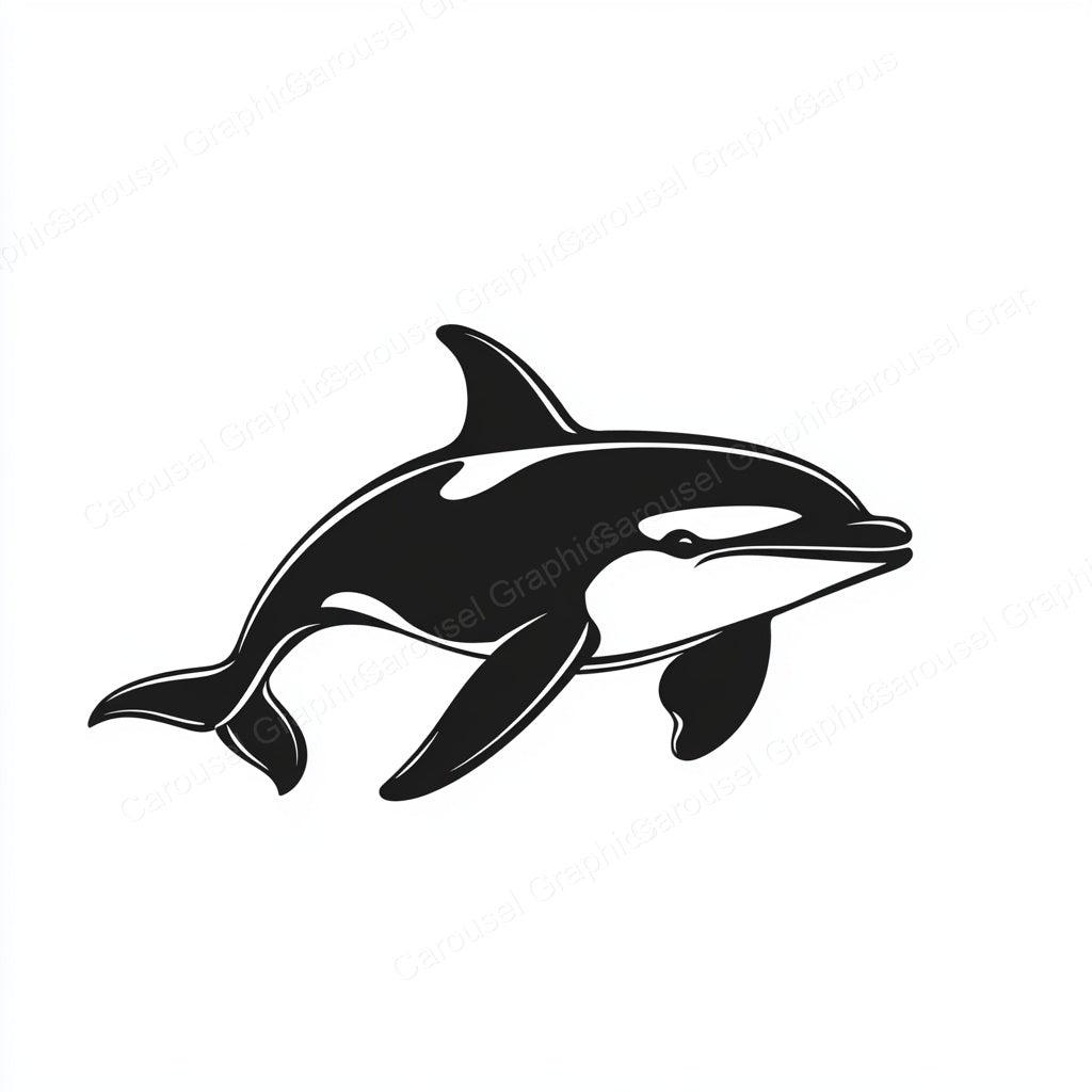 Orca Vector Graphic preview