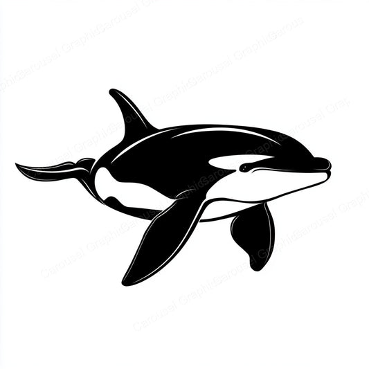 Orca Vector Graphic preview