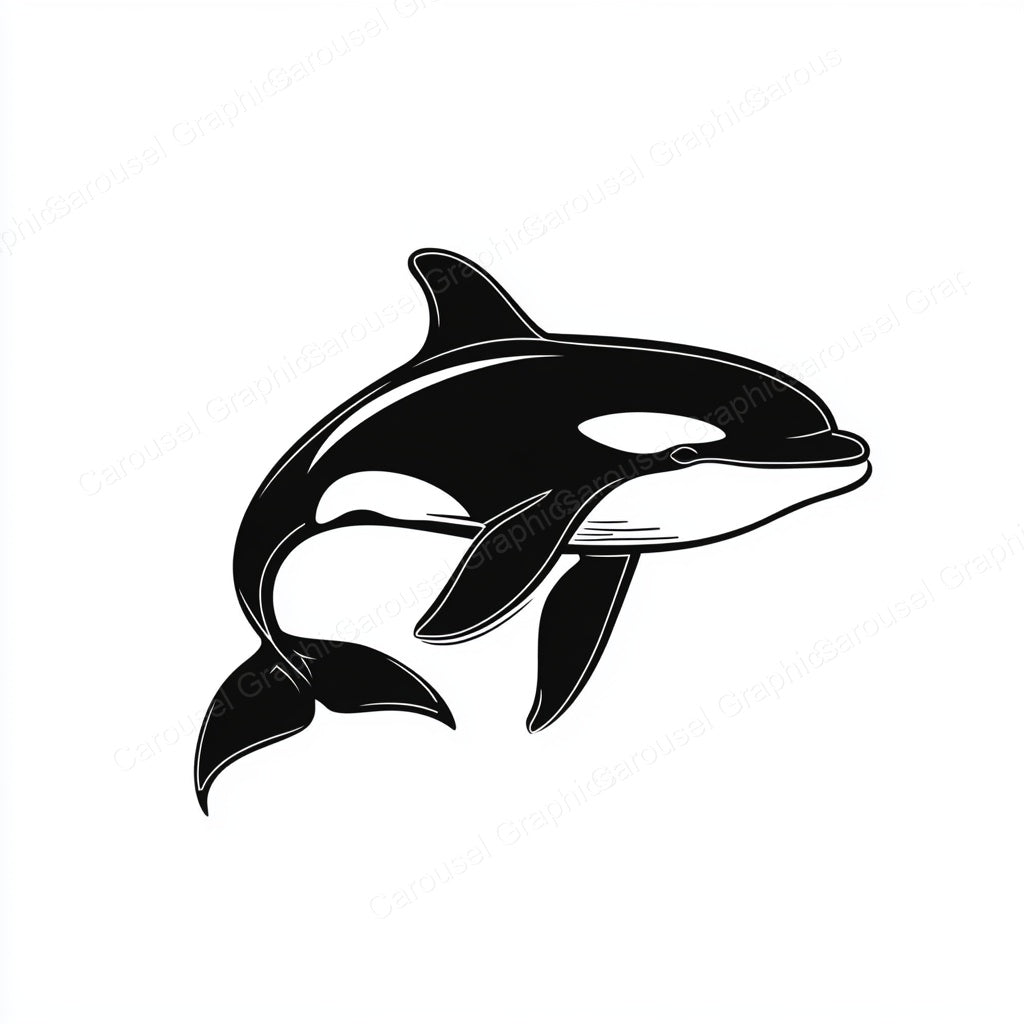 Orca Vector Graphic preview