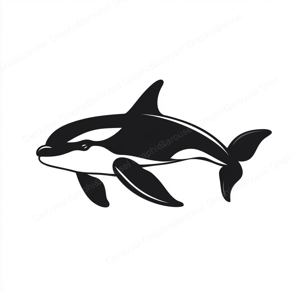 Orca Vector Graphic preview