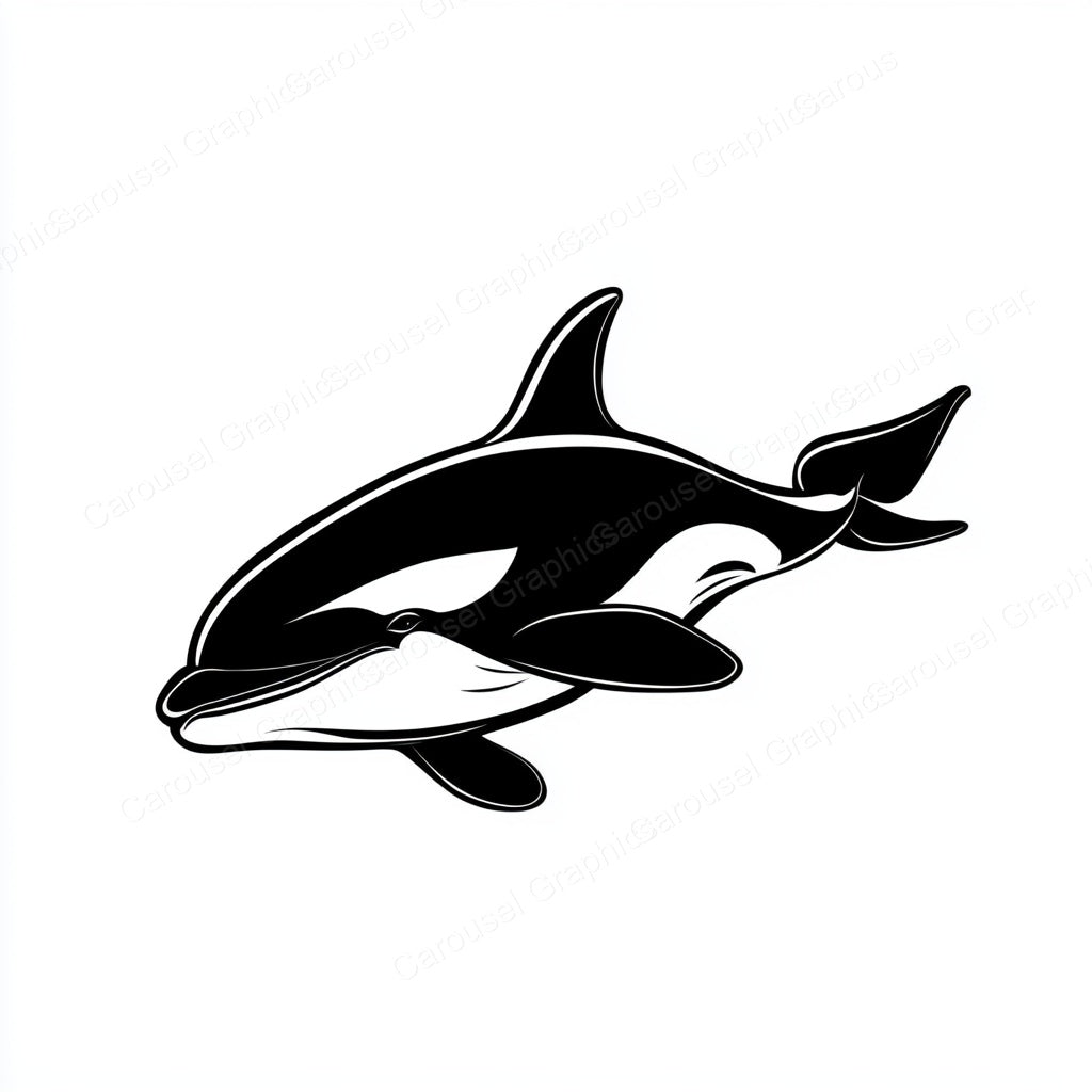 Orca Vector Graphic preview