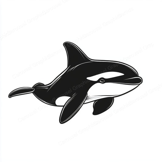 Orca Vector Graphic preview