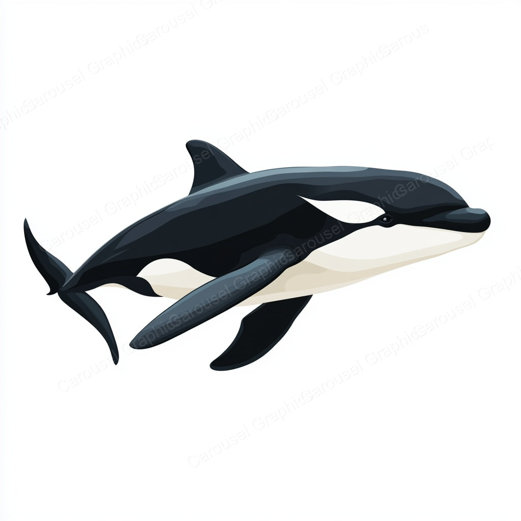 Orca Vector Graphic preview