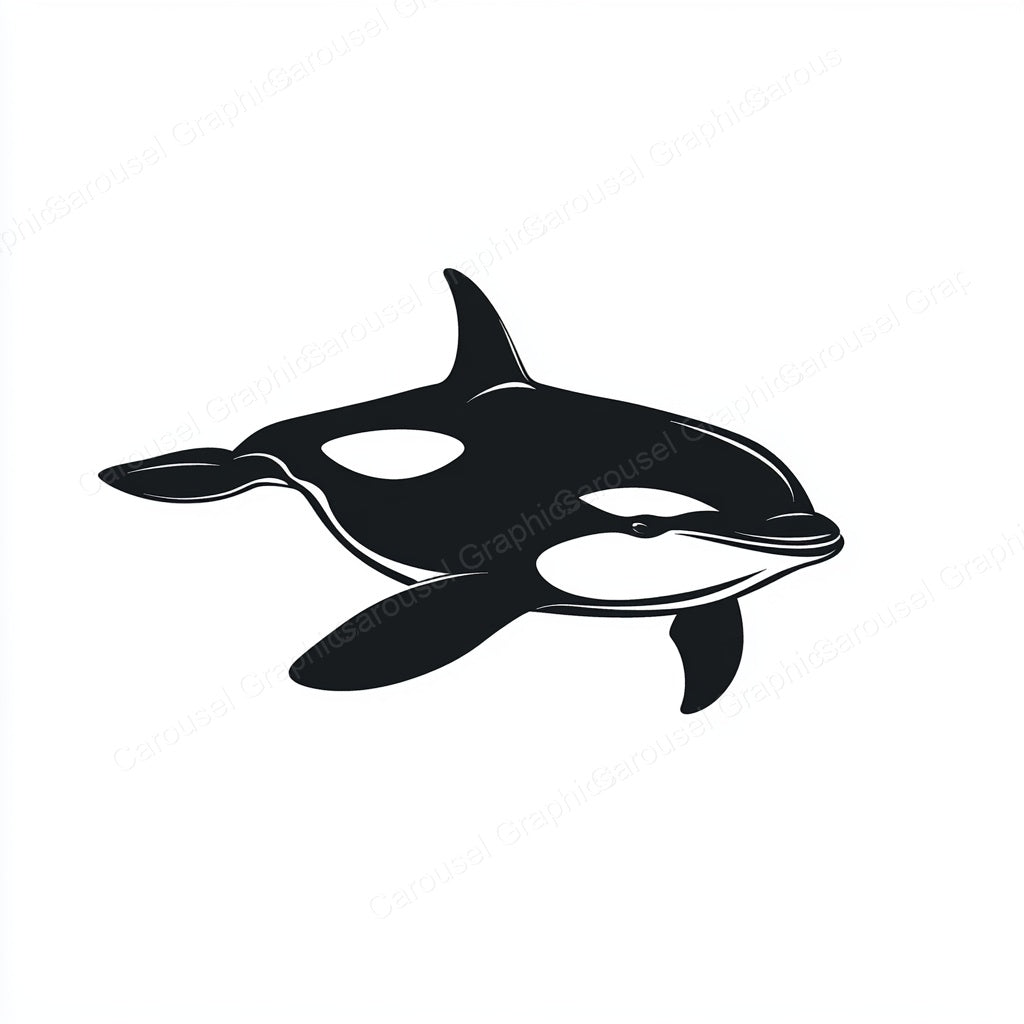 Orca Vector Graphic preview