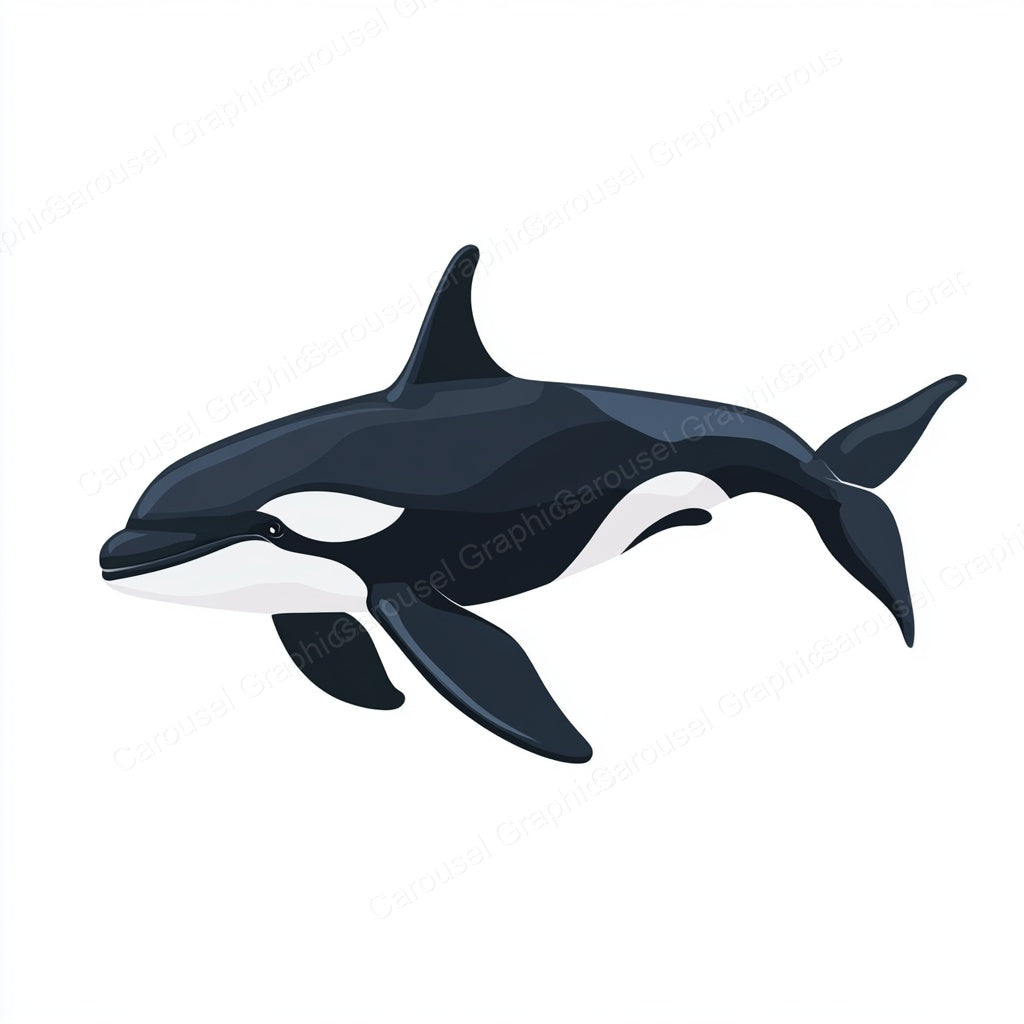 Orca Vector Graphic preview