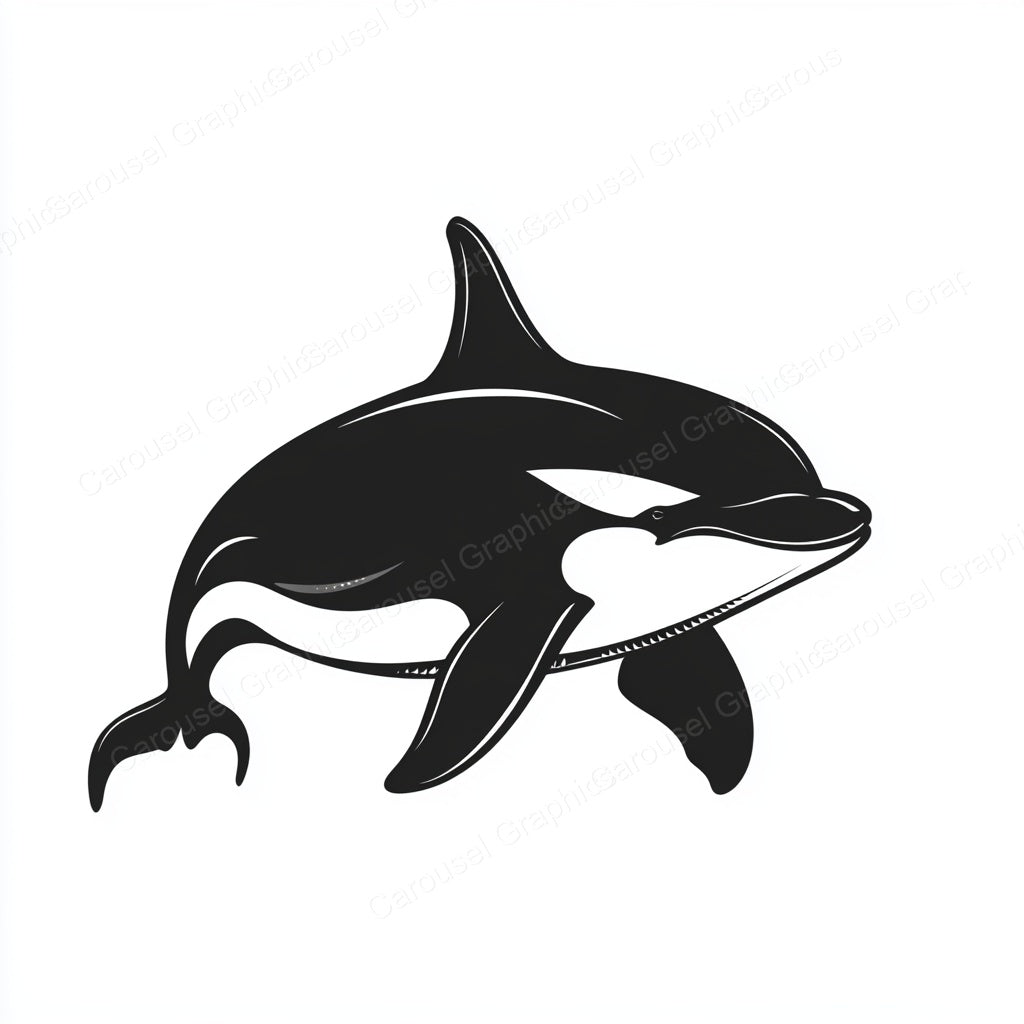Orca Vector Graphic preview