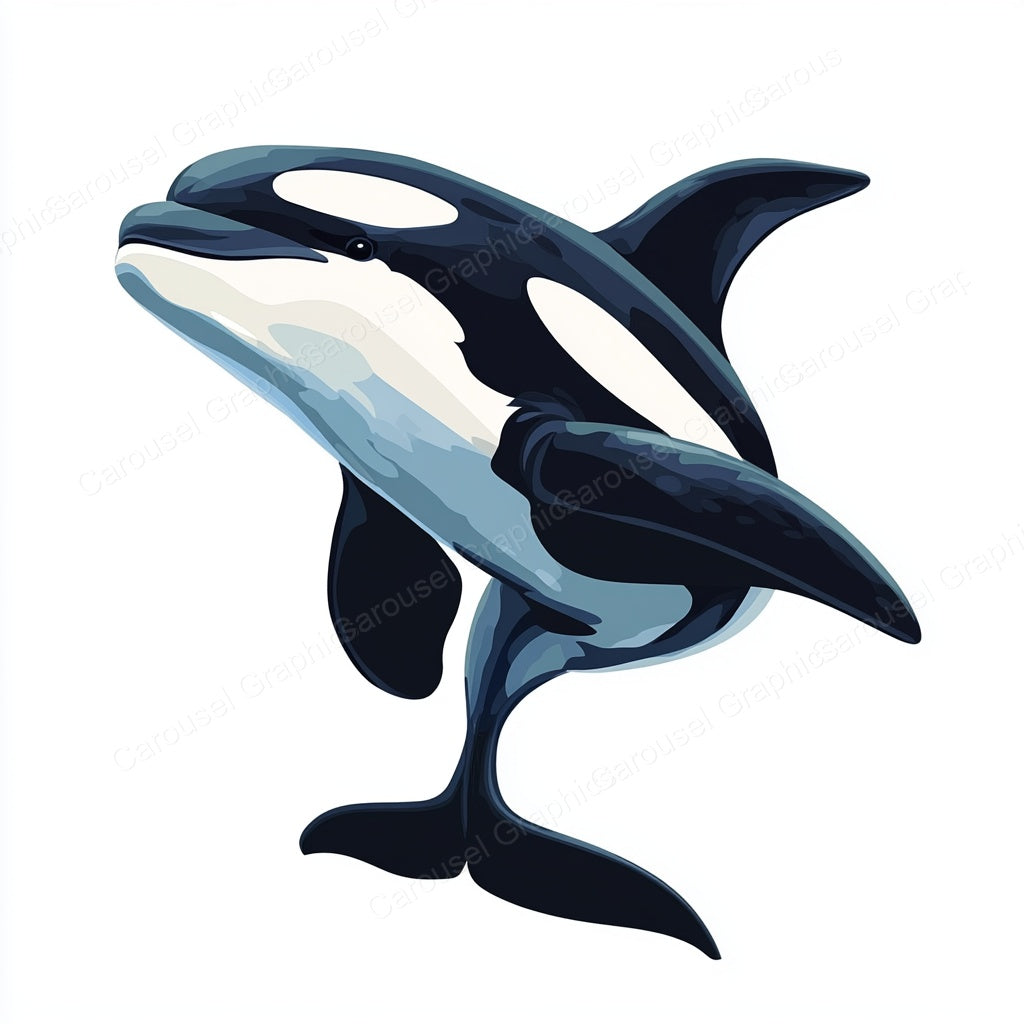 Orca Vector Graphic preview