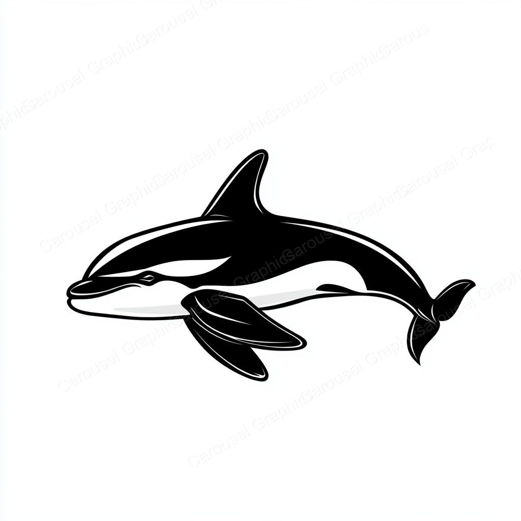 Orca Vector Graphic preview