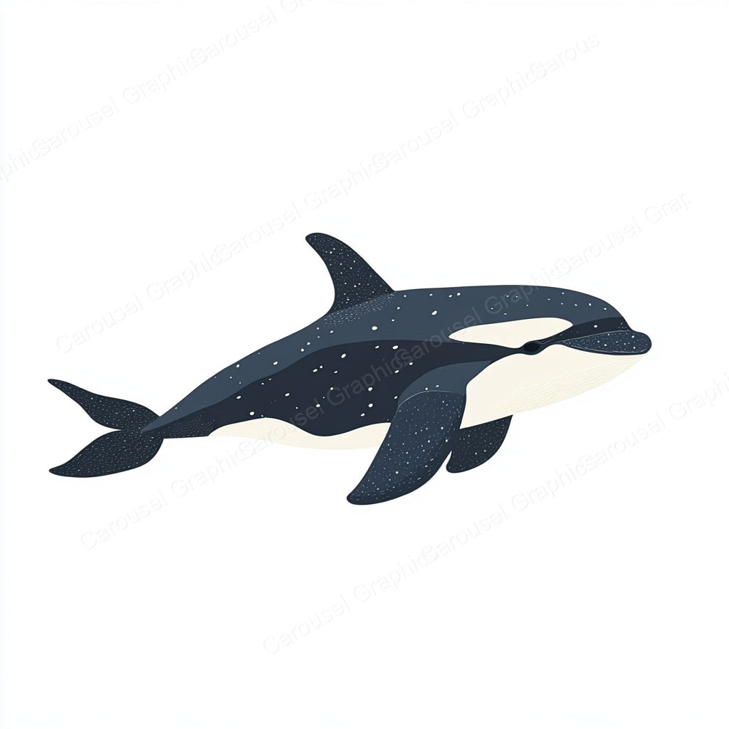 Orca Vector Graphic preview