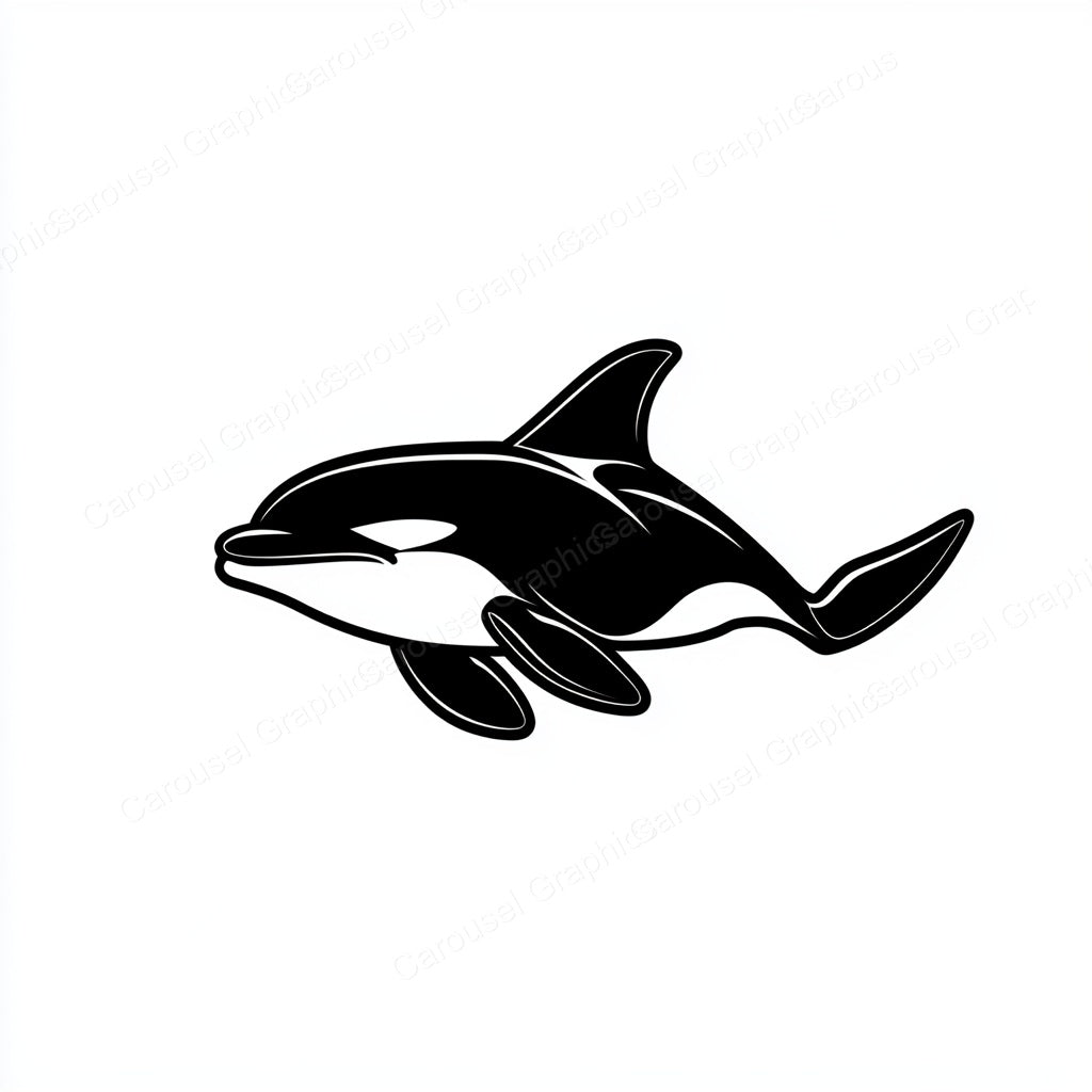 Orca Vector Graphic preview