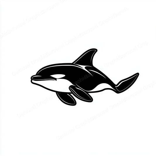 Orca Vector Graphic preview