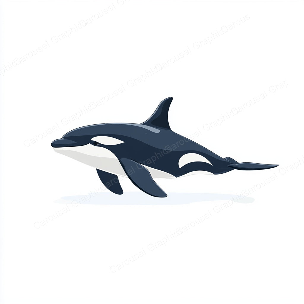 Orca Vector Graphic preview