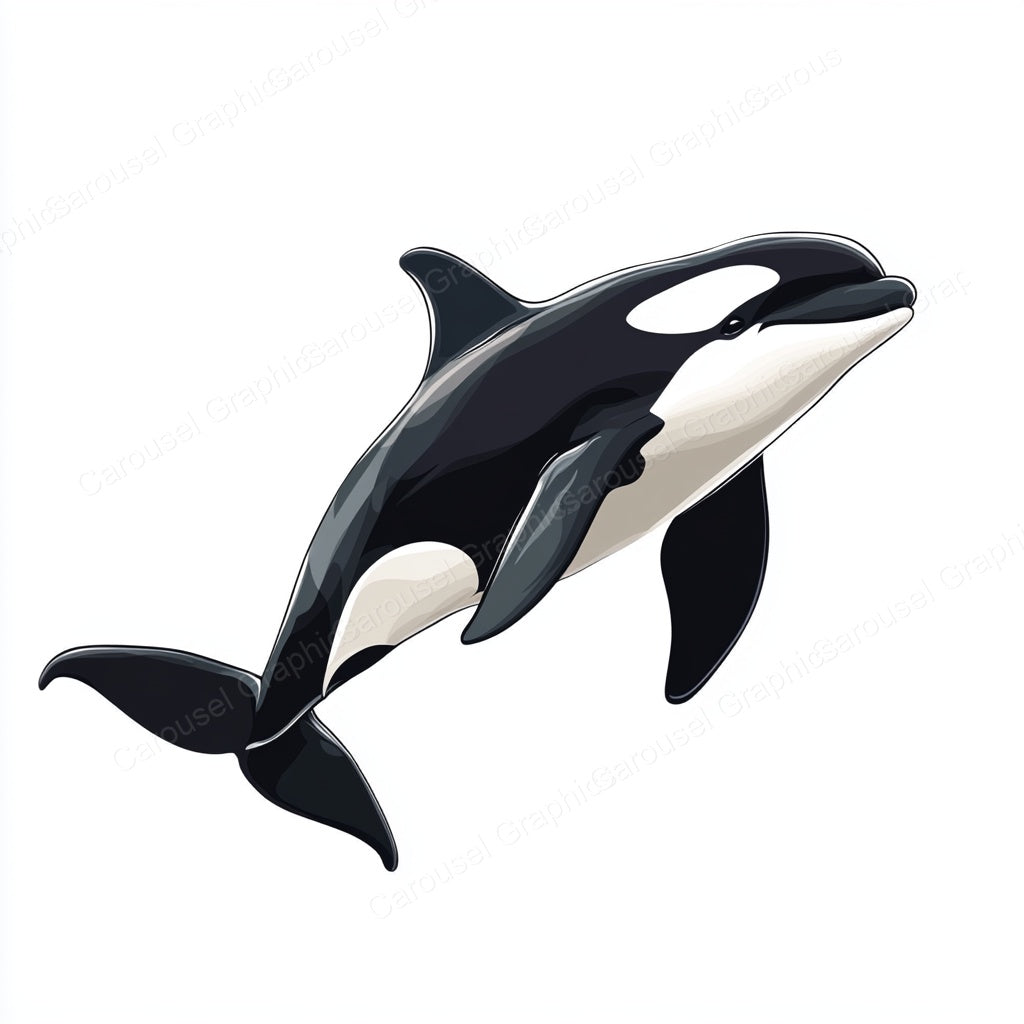 Orca Vector Graphic preview