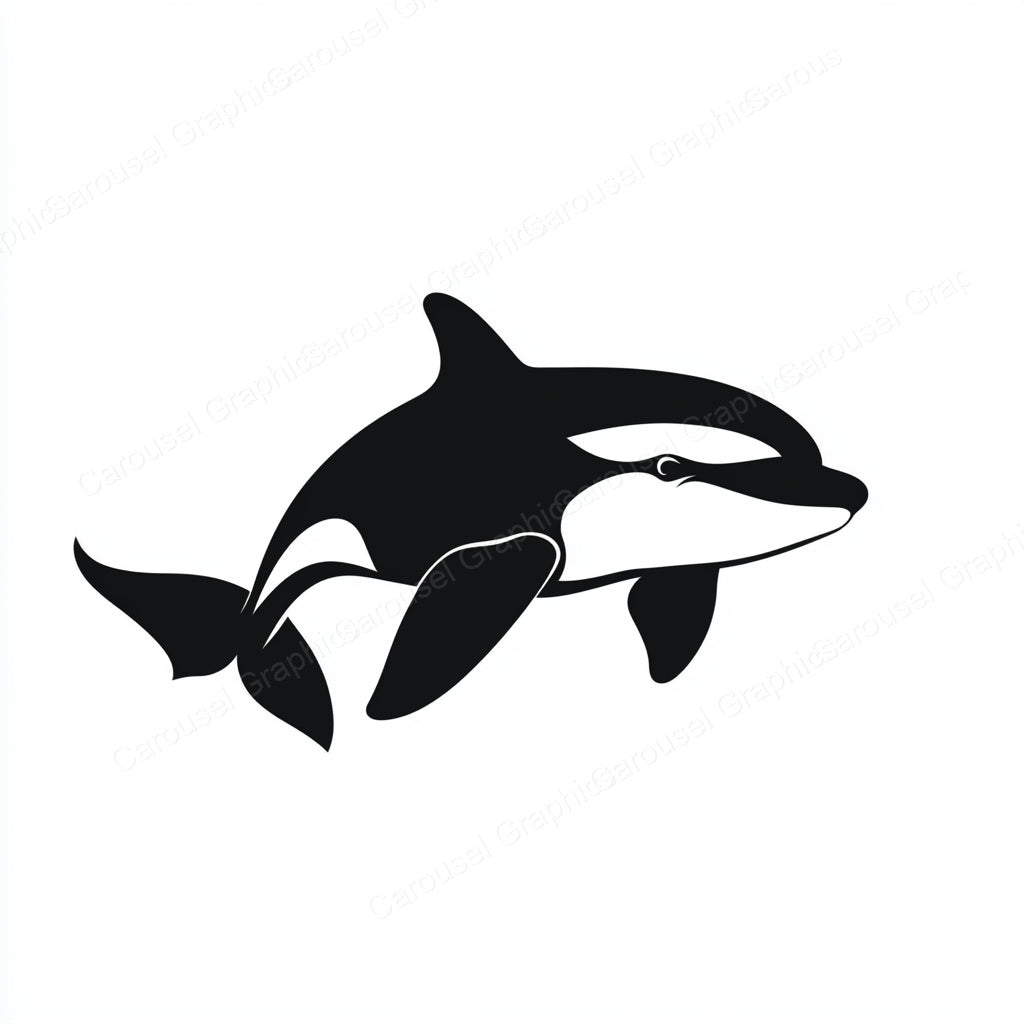Orca Vector Graphic preview