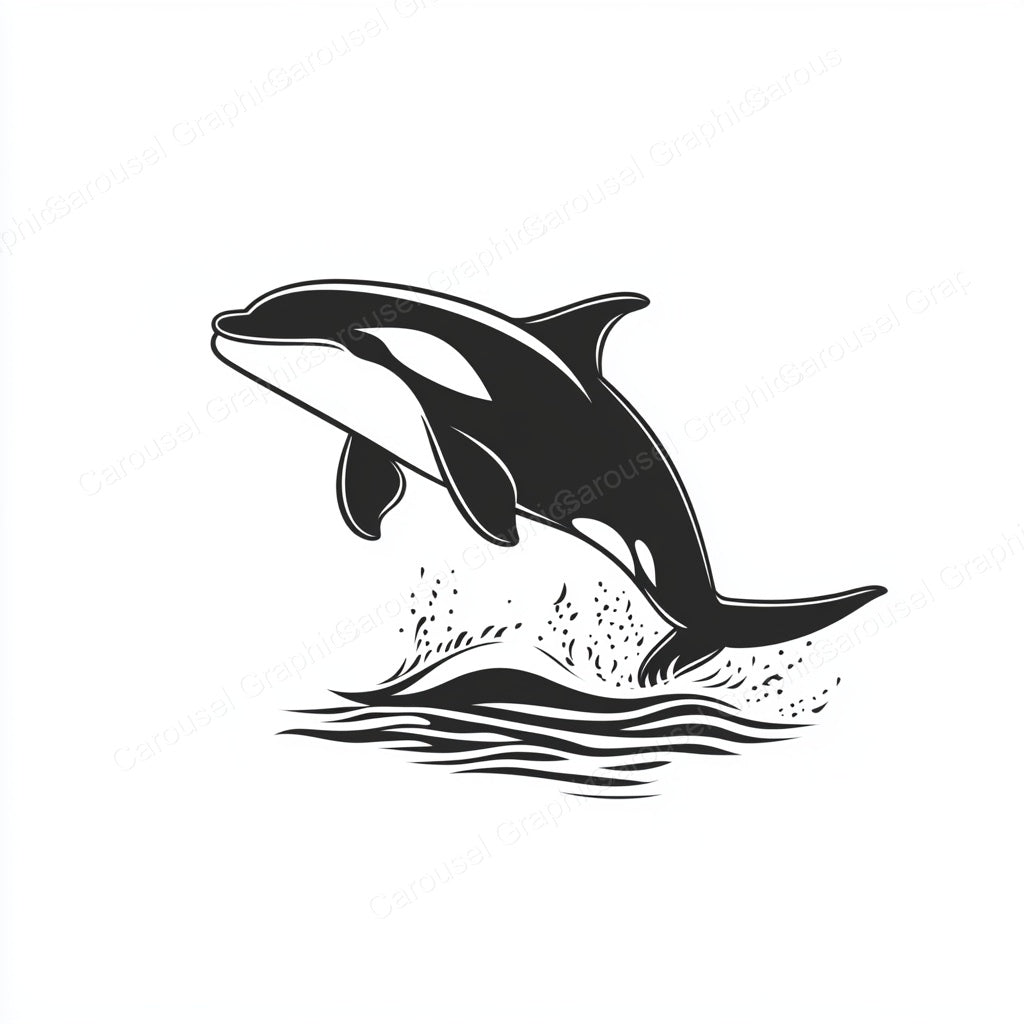 Orca Vector Graphic preview