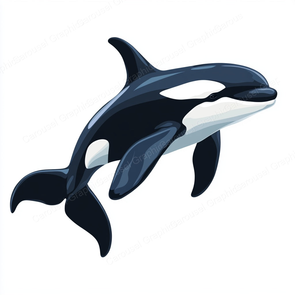 Orca Vector Graphic preview
