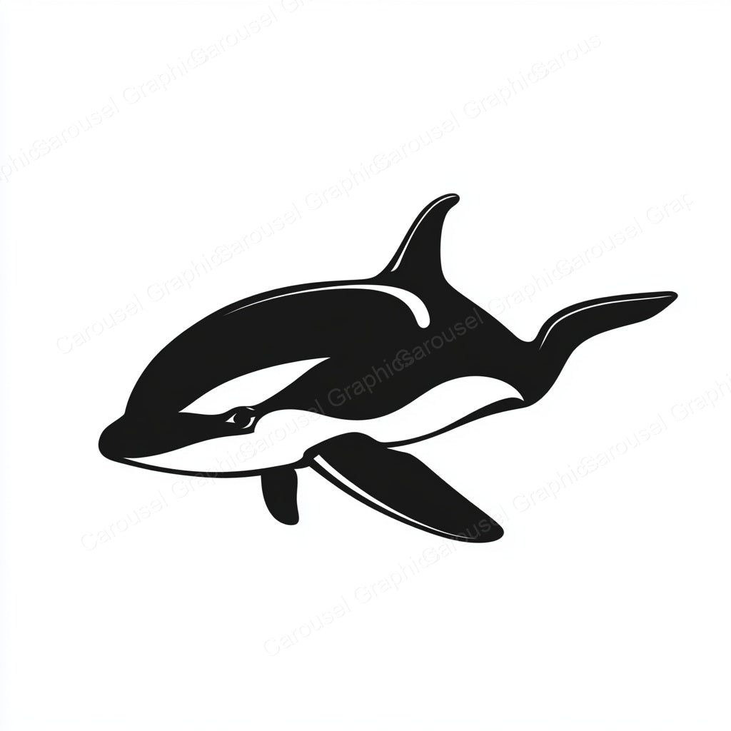 Orca Vector Graphic preview