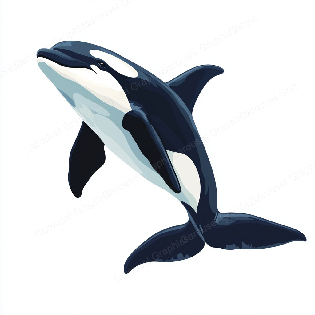 Orca Vector Graphic preview