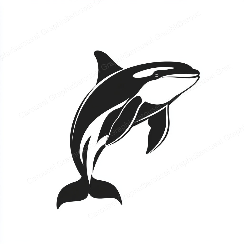 Orca Vector Graphic preview