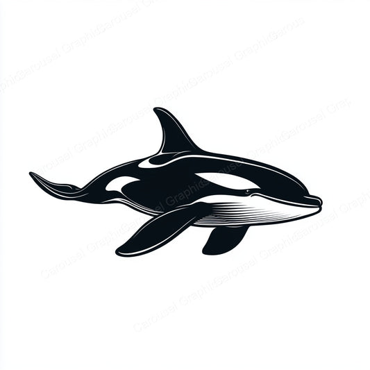 Orca Vector Graphic preview