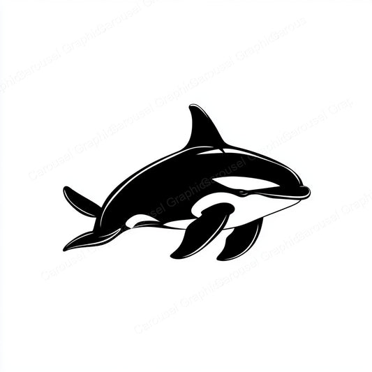 Orca Vector Graphic preview