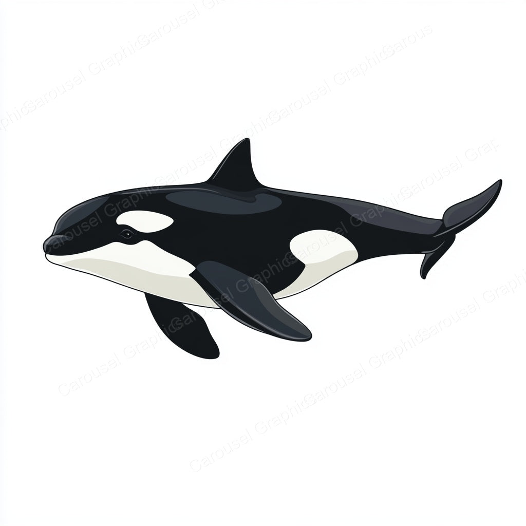 Orca Vector Graphic preview
