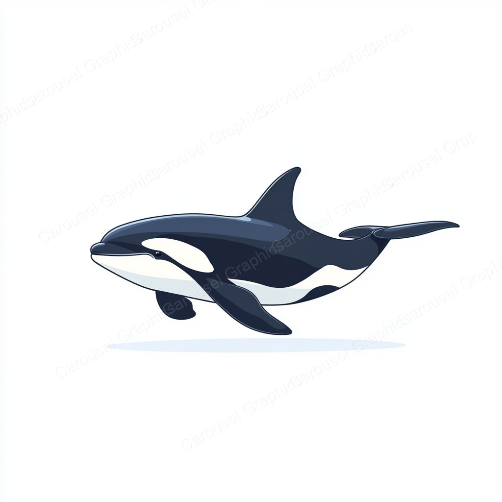 Orca Vector Graphic preview