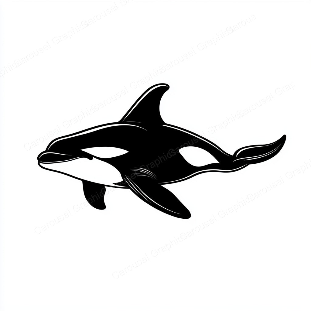 Orca Vector Graphic preview