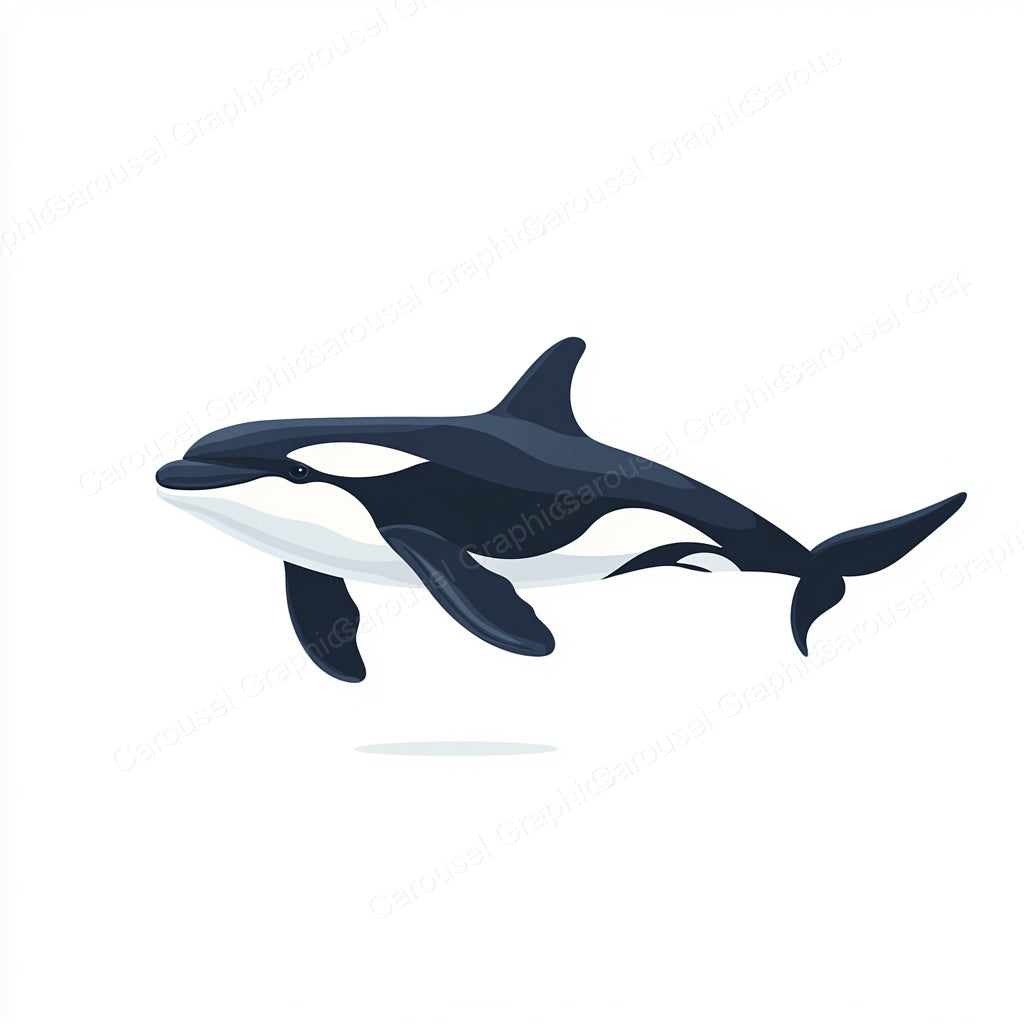 Orca Vector Graphic preview