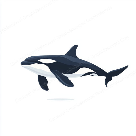 Orca Vector Graphic preview