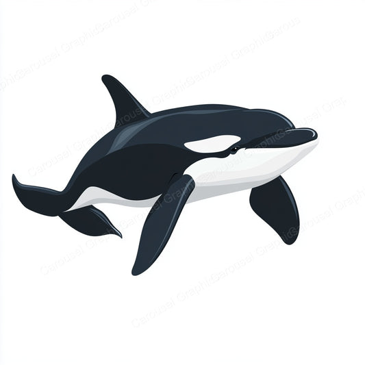Orca Vector Graphic preview