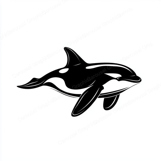 Orca Vector Graphic preview