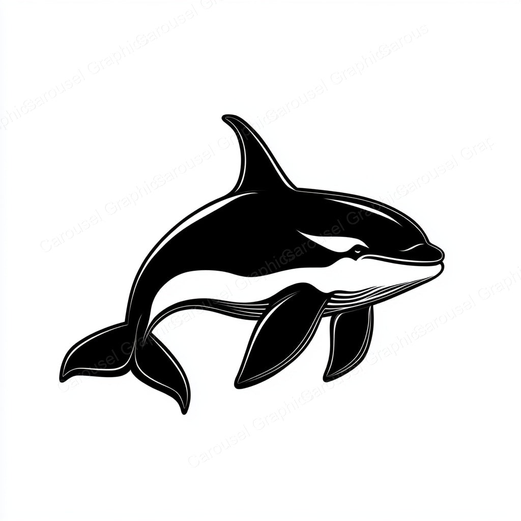 Orca Vector Graphic preview