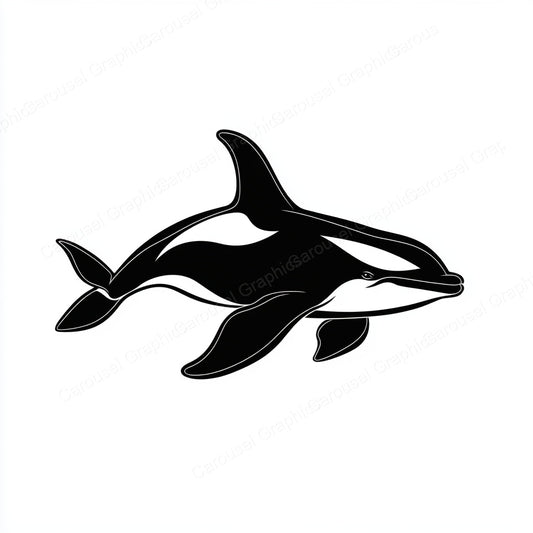 Orca Vector Graphic preview