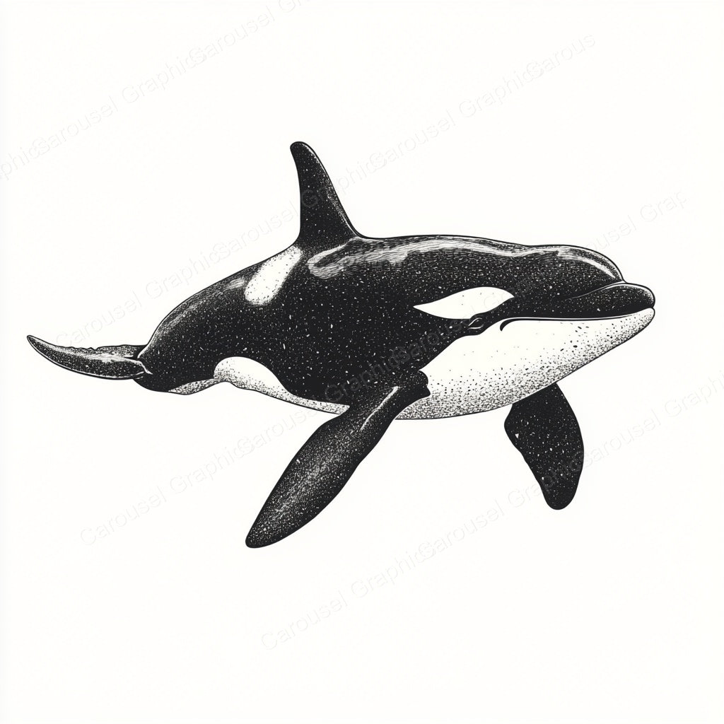 Orca Vector Graphic preview