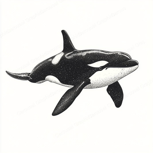 Orca Vector Graphic preview