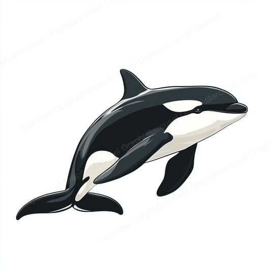Orca Vector Graphic preview