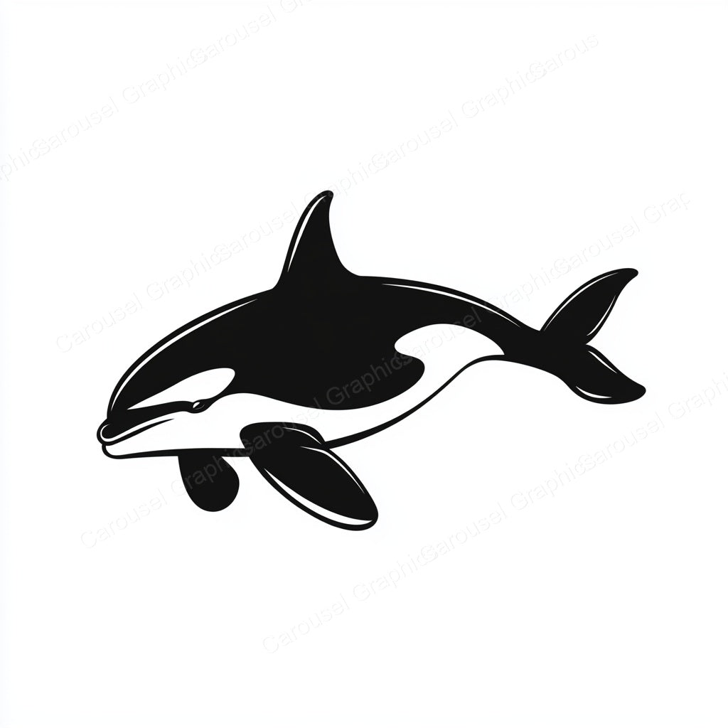 Orca Vector Graphic preview