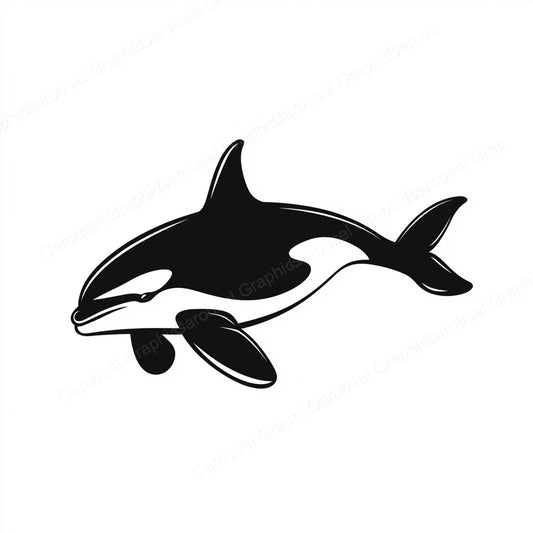 Orca Vector Graphic preview