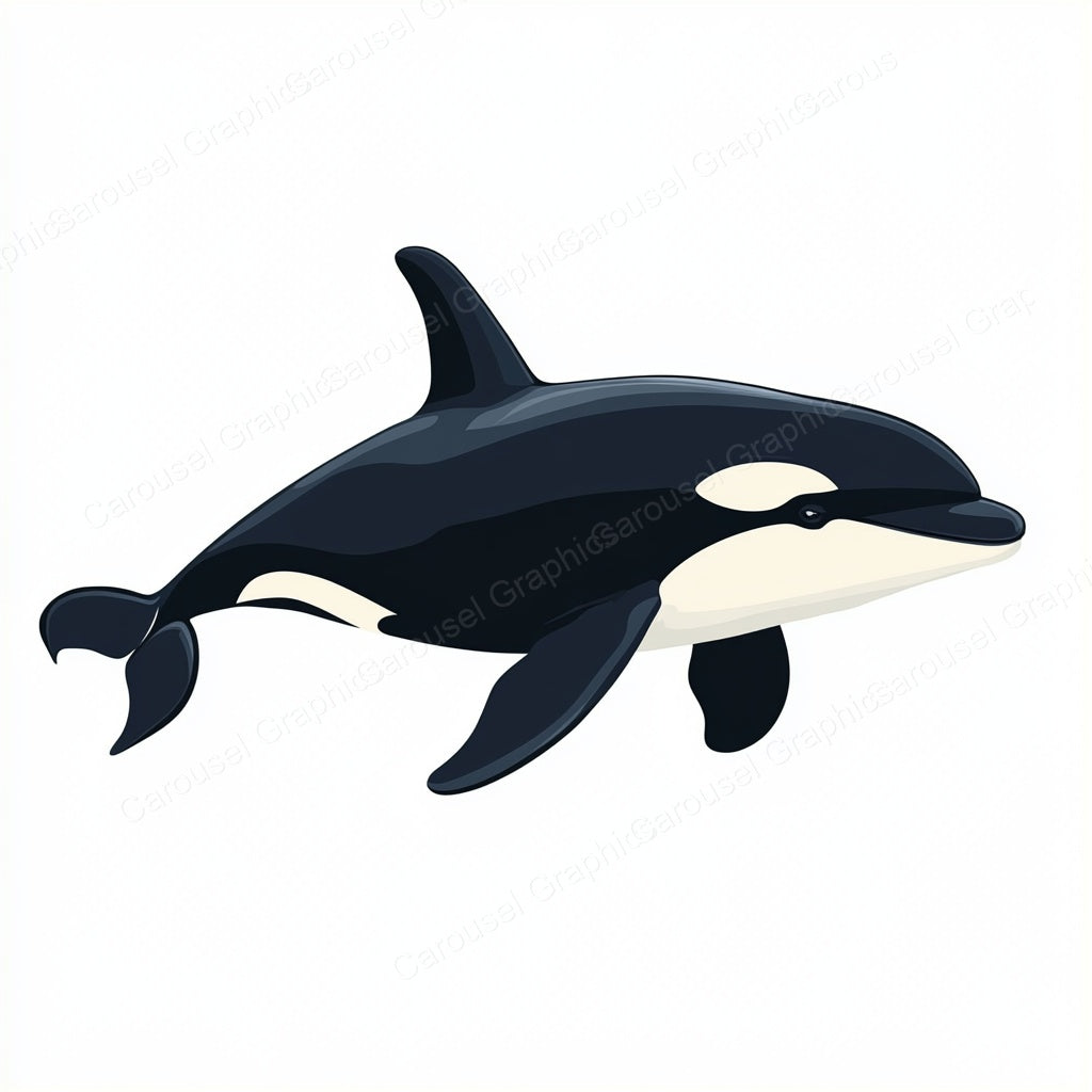 Orca Vector Graphic preview