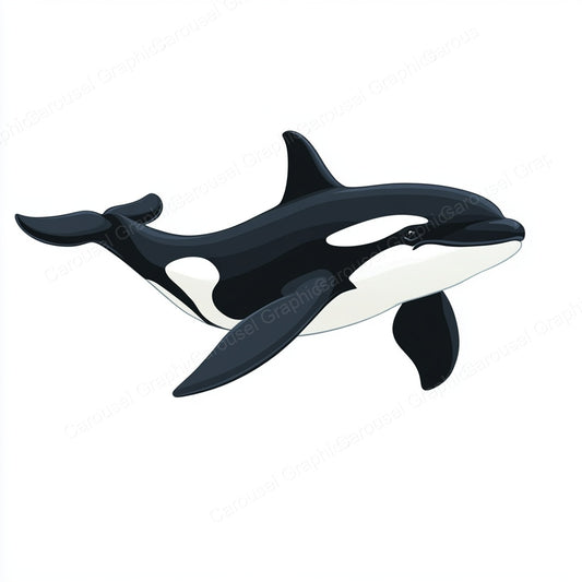 Orca Vector Graphic preview